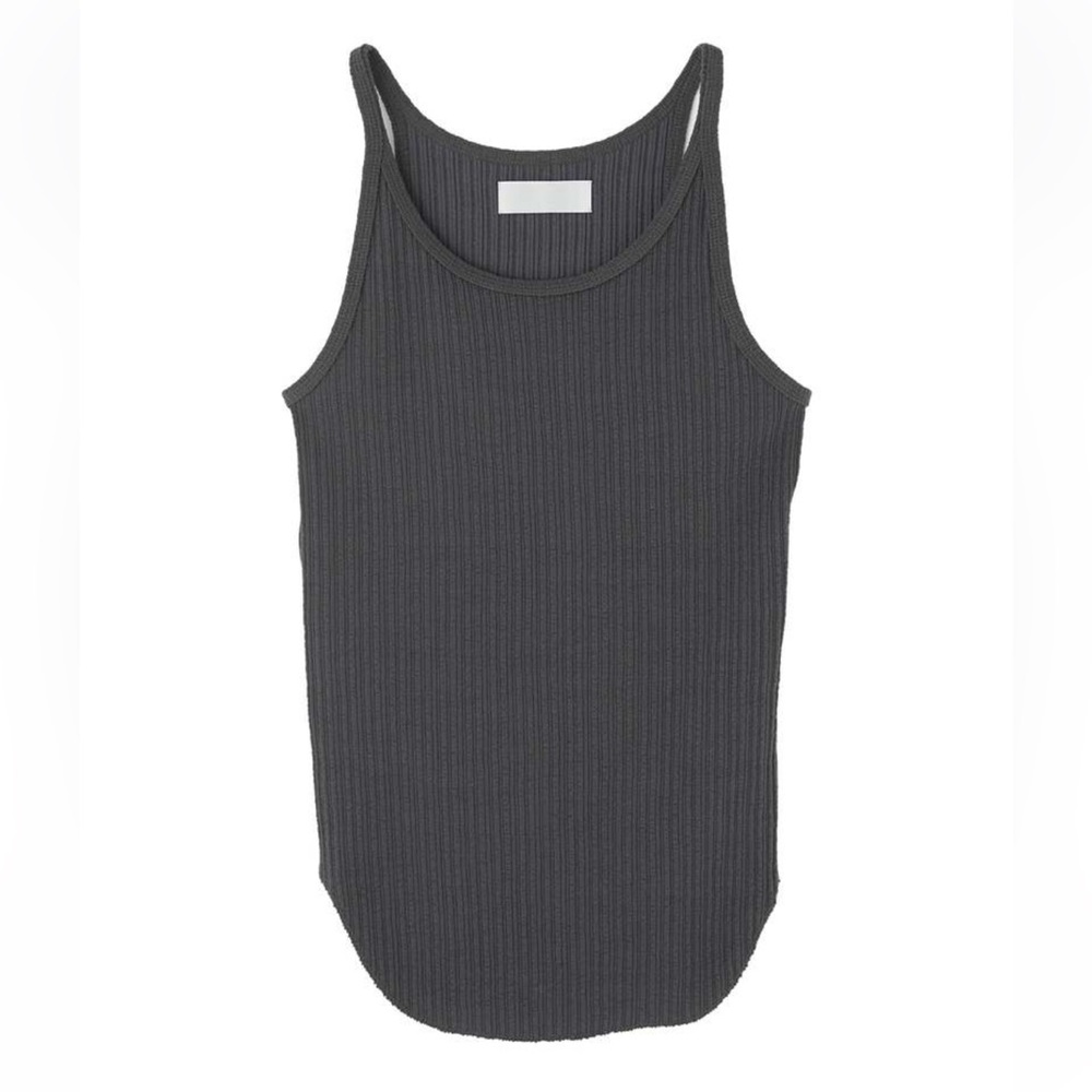 NWT Moussy Basic Comfort Tank in Dark Grey